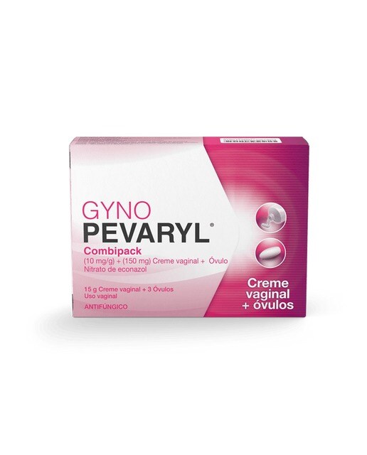 Imagem 0 de Gyno-Pevaryl Combipack (10 mg/g) + (150 mg) Creme vaginal + Óvulo