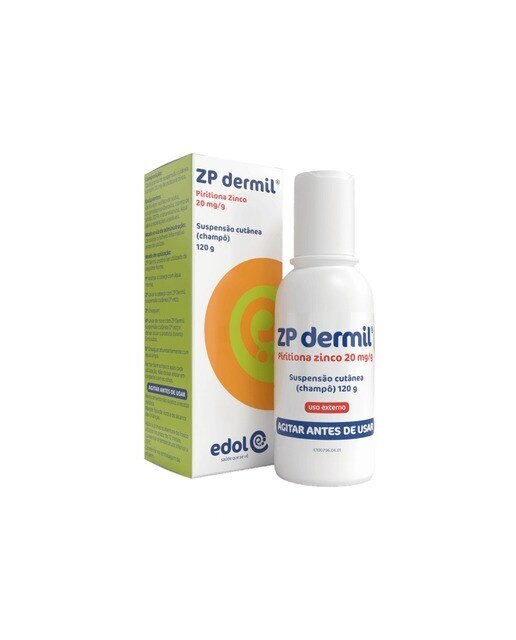 Imagem 0 de ZP Dermil 20 mg/g Suspensão Cutânea (Champô) - 120 g