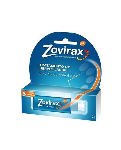 Imagem 0 de Zovirax 50 mg/g Creme - 2 g