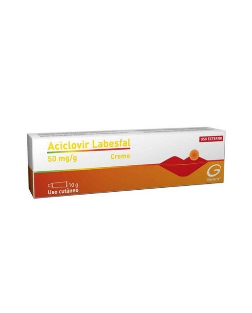 Imagem 0 de Aciclovir Labesfal 50 mg/g Creme - 2 g