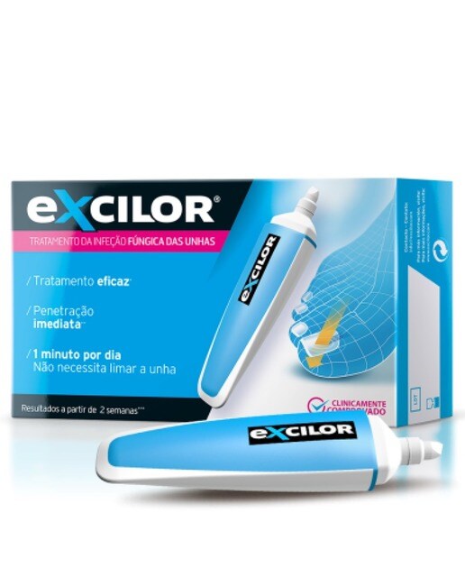 Imagem 0 de Excilor Caneta Tratamento da Infeção Fúngica das Unhas - 3,3 ml