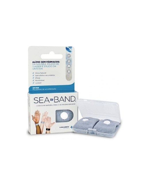 Imagem 0 de Pulseira Anti-enjoo Adulto Cinza x2 Sea-Band