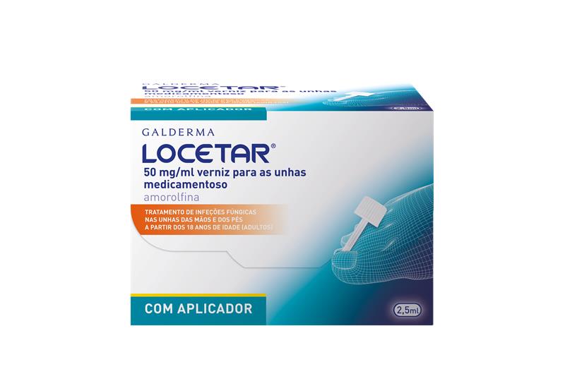 Imagem 0 de Locetar Verniz para as Unhas Medicamentoso 50 mg/ml - 2,5 ml