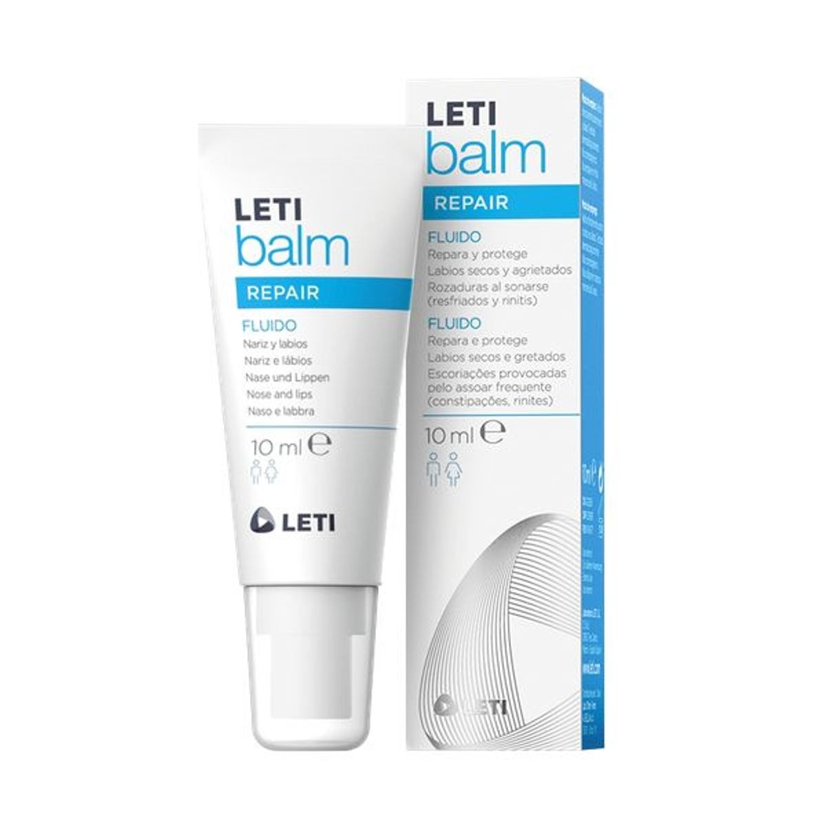 Imagem 0 de Letibalm Fluido Reparador Nariz e Lábios 10ml Leti