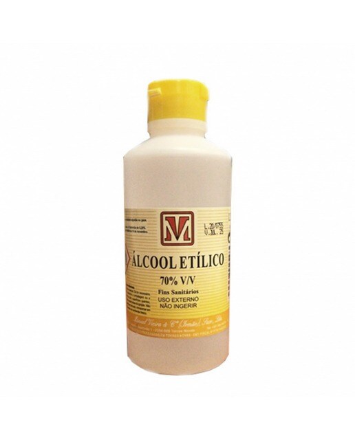 Álcool Etílico 70% V/V - 250ml 1