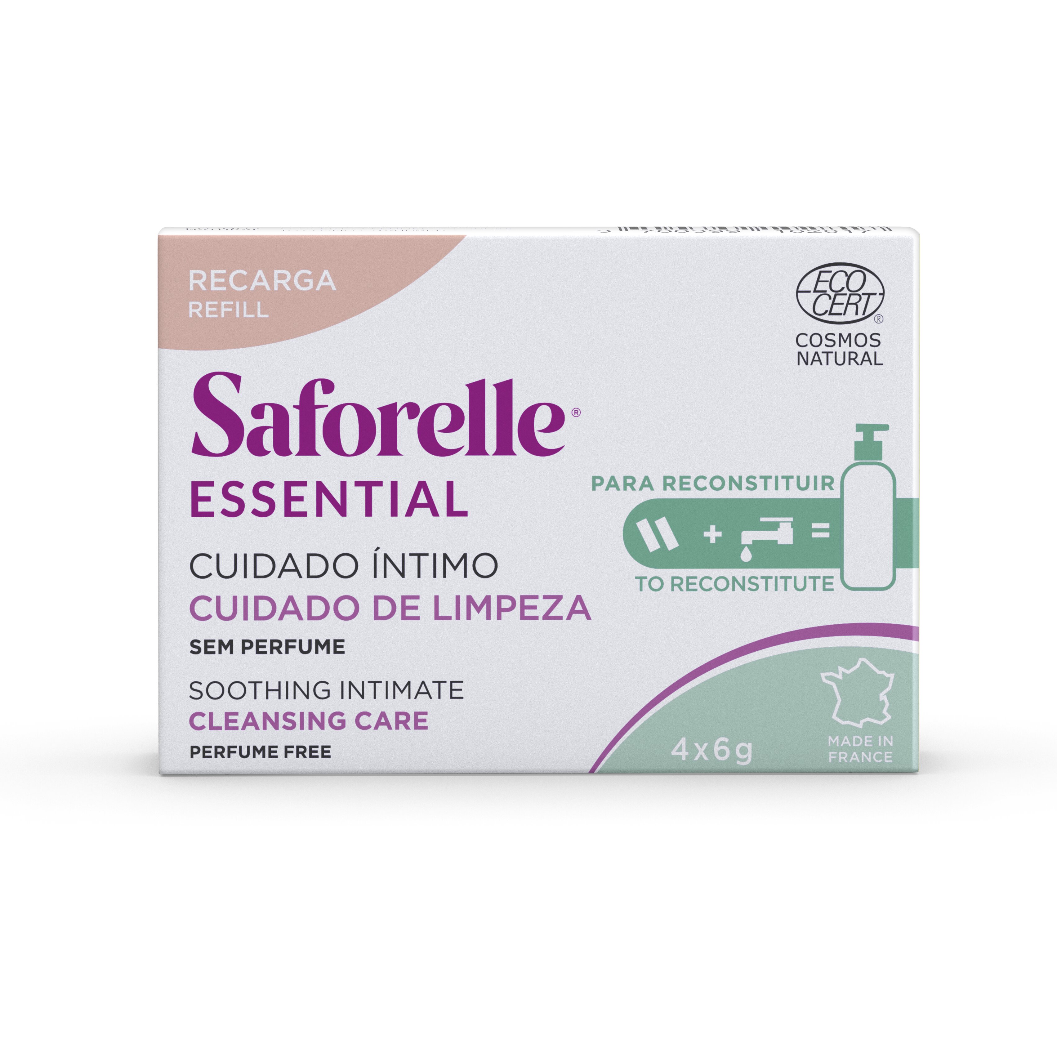 Imagem 0 de Saforelle Essencial Recarga - Barra X4