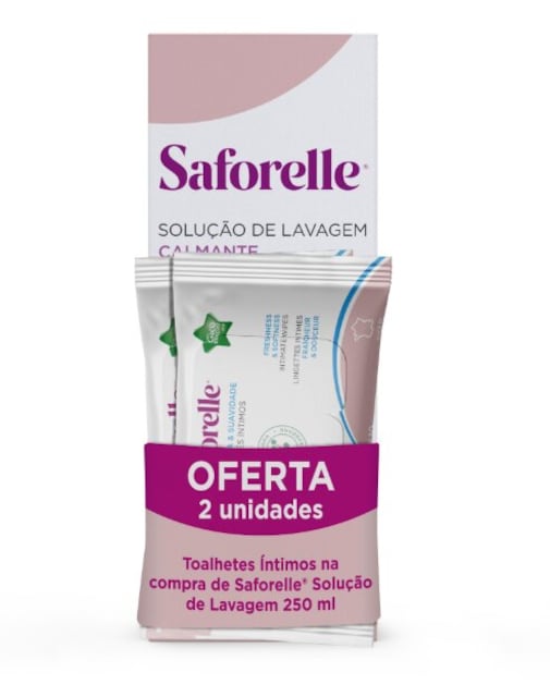 Imagem 0 de Kit Solução de Lavagem Oferta de Toalhetes Íntimos - 250 ml + 2x10 uds.