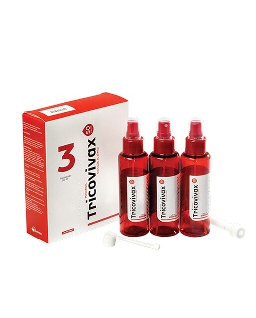 Imagem 0 de Tricovivax 5% 3 Frascos - 3x100 ml