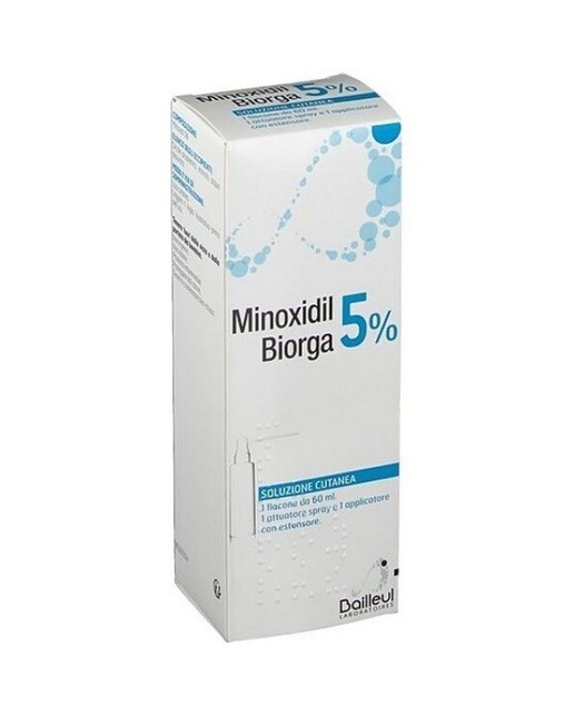 Imagem 0 de Minoxidil 5% Biorga c/Aplicador 50mg/mL 60ml