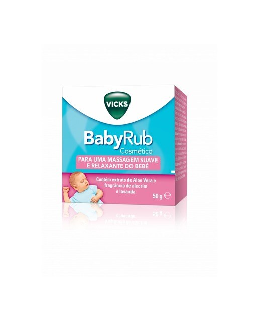 Pomada Calmante Vicks BabyRub 50gr Vicks 1