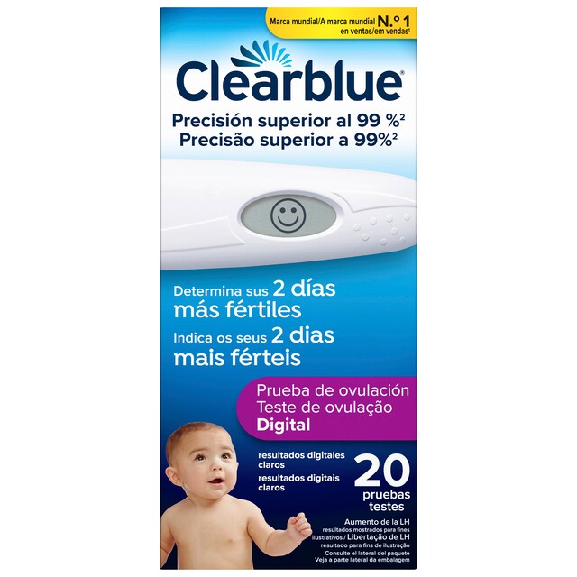 Imagem 0 de Clearblue Testes de Ovulação x 20 Testes