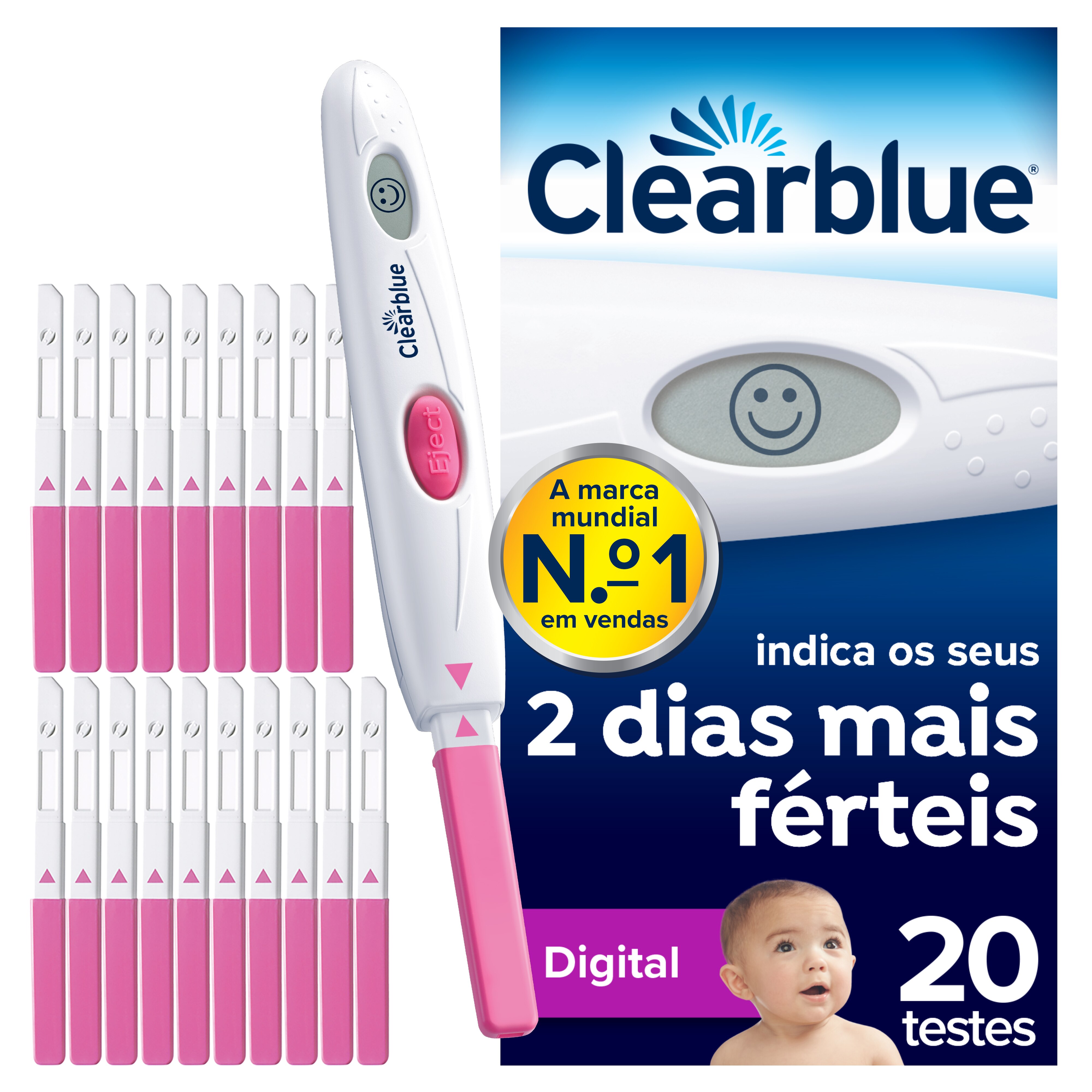 Clearblue Testes de Ovulação x 20 Testes 2