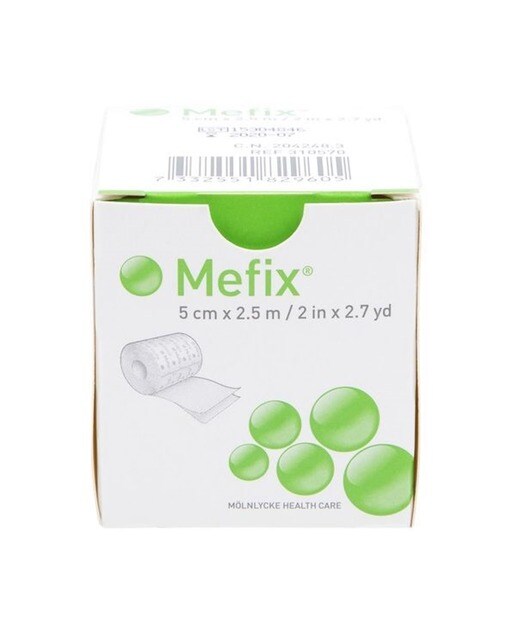 Imagem 0 de Adesivo Mefix 1 Uni (5cmx2,5m) Molnlycke