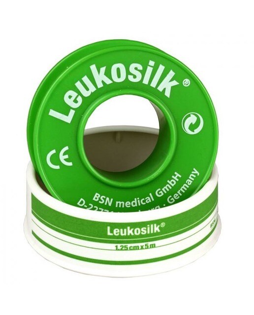 Imagem 0 de Adesivo Leukosilk 1,25cm x 10m Beiersdorf