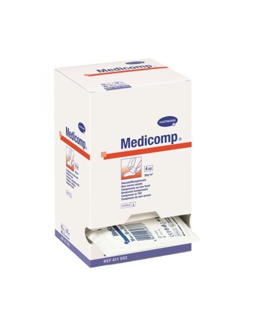 Compressa Esterilizada Medicomp 2 Uni. 5x5cm Hartmann 1