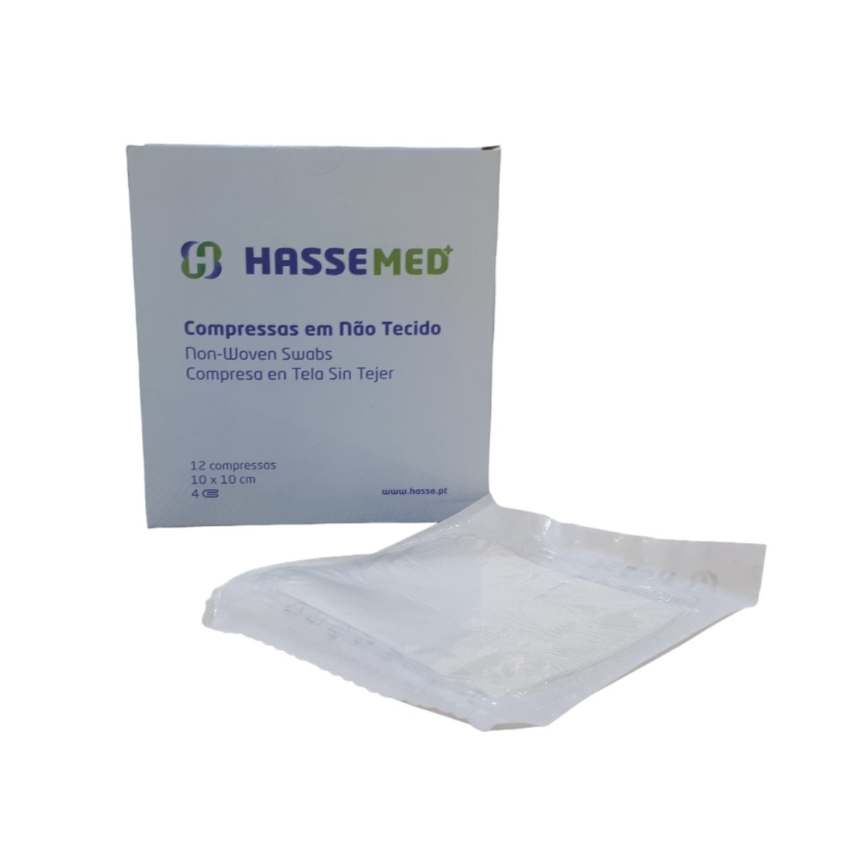 Compressas TNT Esterilizadas 10X10 cm - 12 uds 2