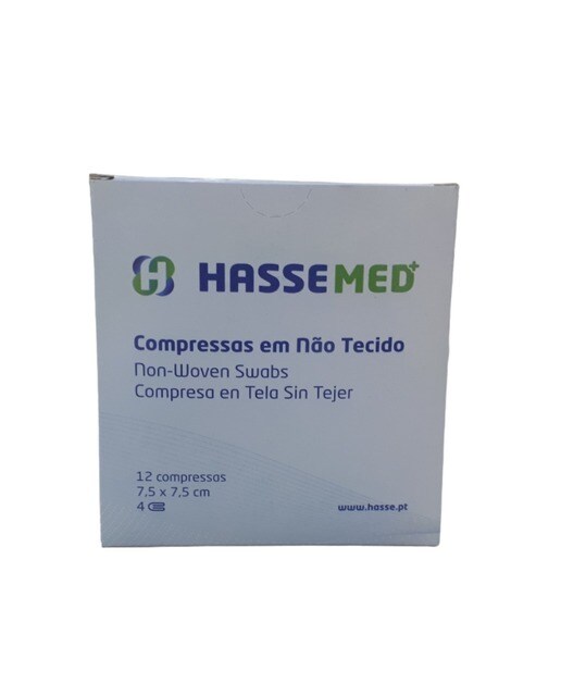 Imagem 0 de Compressas TNT Esterilizadas 7,5X7,5 cm - 12 uds.