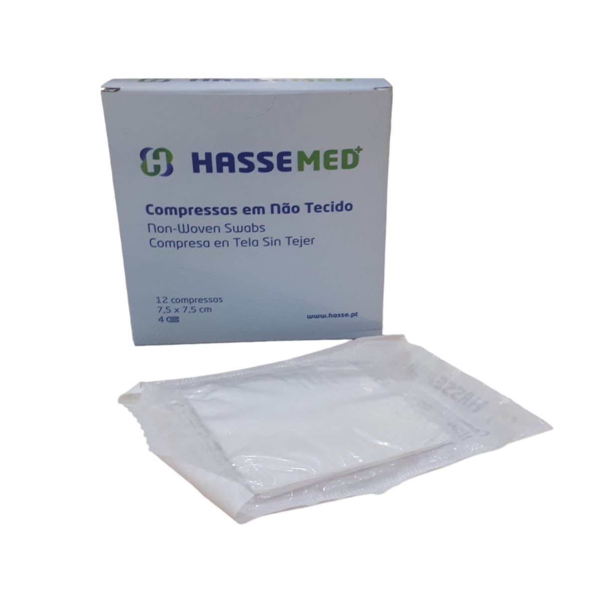 Compressas TNT Esterilizadas 7,5X7,5 cm - 12 uds 2