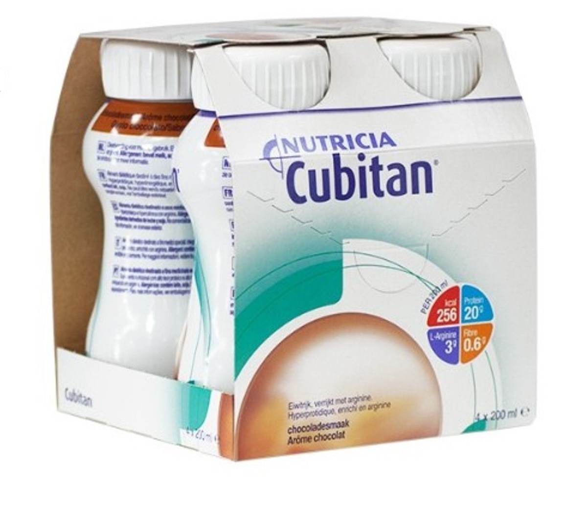 Imagem 0 de Suplemento Alimentar Nutricional Cutiban Chocolate - 4x200 ml