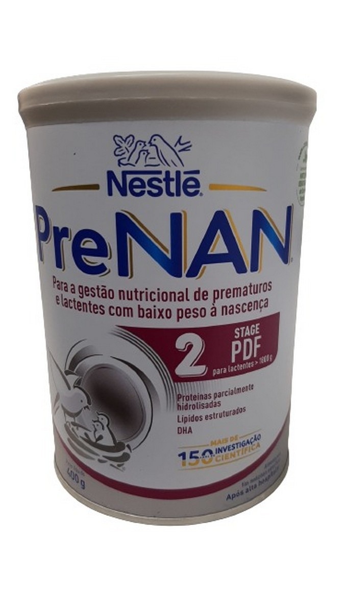 Imagem 0 de Leite Pre NAN PDF Fórmula para Prematuros e Lactentes - 400 g