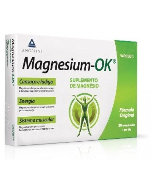 Suplemento Alimentar Magnesium Ok - 30 comprimidos 1