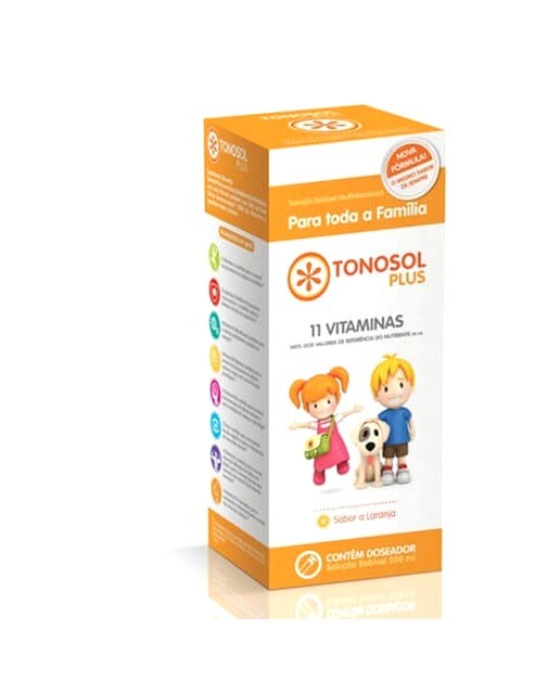 Suplemento Alimentar Xarope Multivitamínico Tonosol Plus 200ml 1