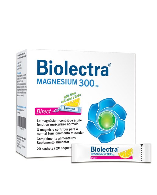 Imagem 0 de Suplemento Alimentar Biolectra Magnesium 300mg 20 Saq. Azevedos