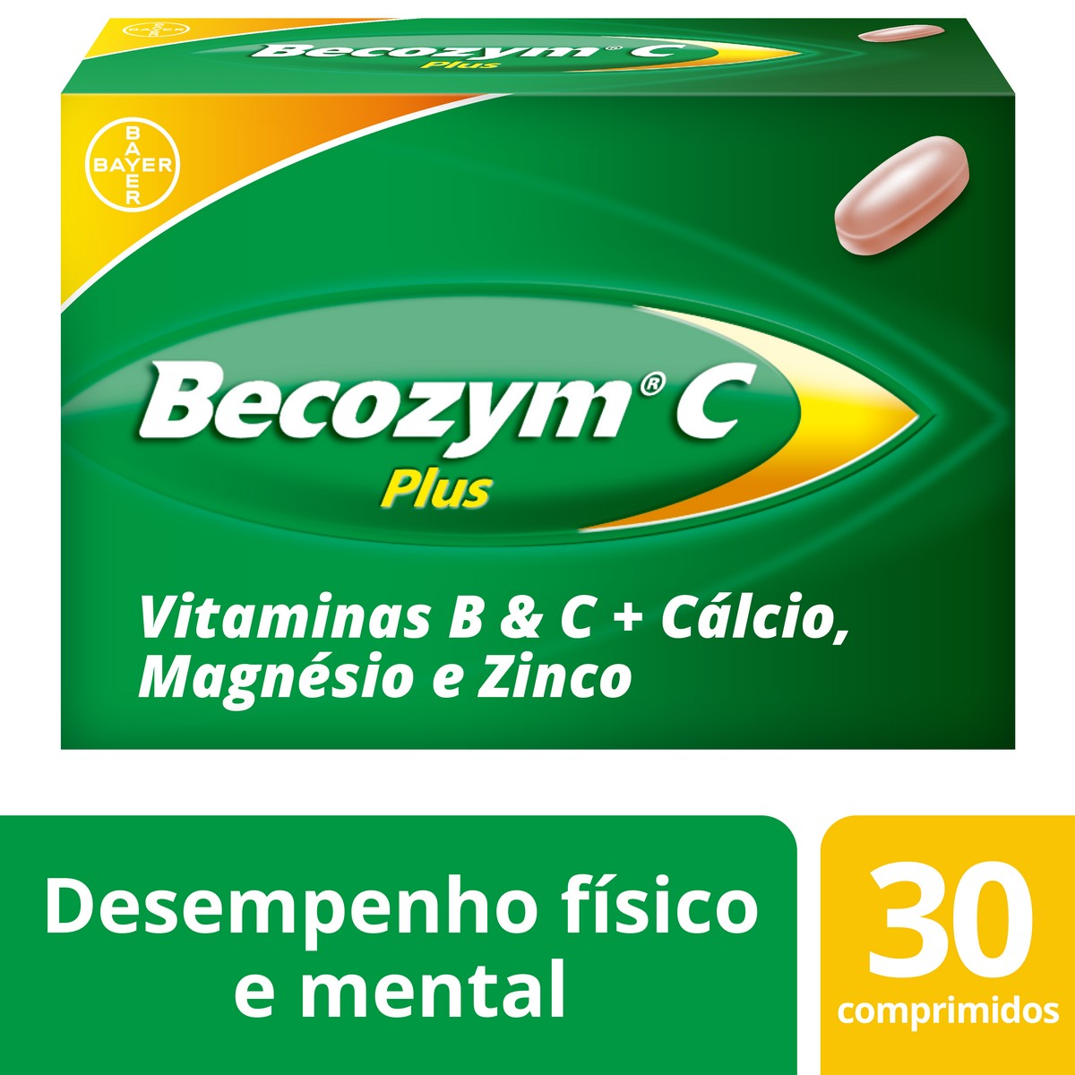 Suplemento Alimentar Becozyme C Plus - 30 Comp 2