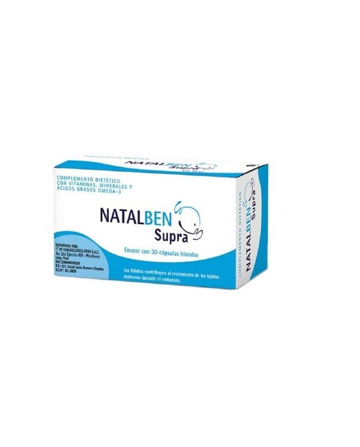 Imagem 0 de Suplemento Alimentar Natalben Supra - 30 cápsulas