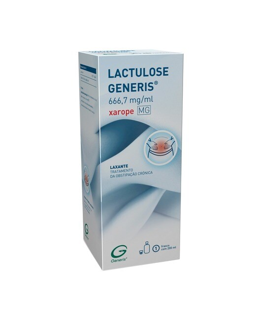 Imagem 0 de Lactulose Generis 666,7 mg/ml Xarope - 200 ml