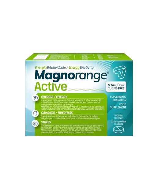 Suplemento Alimentar Magnorange Active - 30 Comp 1