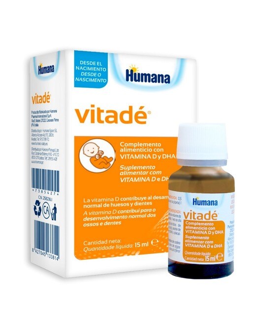 Imagem 0 de Suplemento Alimentar Vitadé 15ml Humana