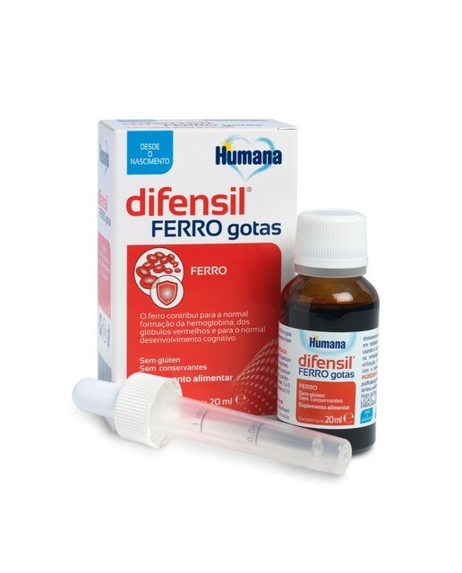 Imagem 0 de Suplemento Alimentar Difensil Ferro 20ml Humana