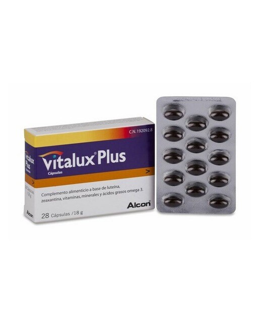 Imagem 0 de Suplemento Alimentar Vitalux Plus - 28 Cápsulas