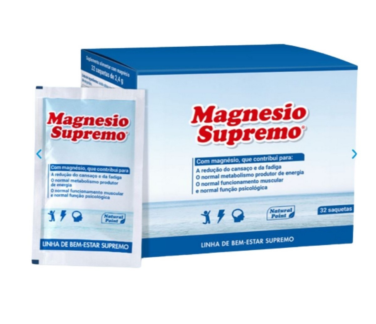 Imagem 0 de Suplemento Alimentar Magnesio Supremo Pó - 32 Saquetas