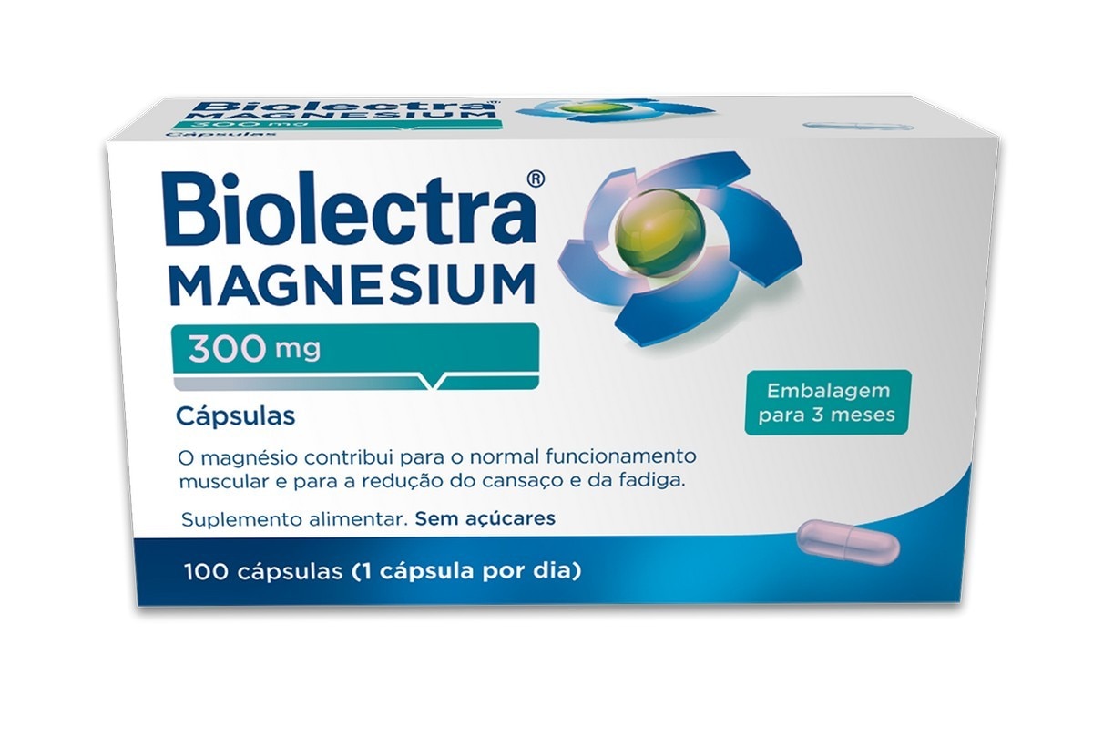 Imagem 0 de Biolectra Magnésio 300 mg - 100 Cápsulas