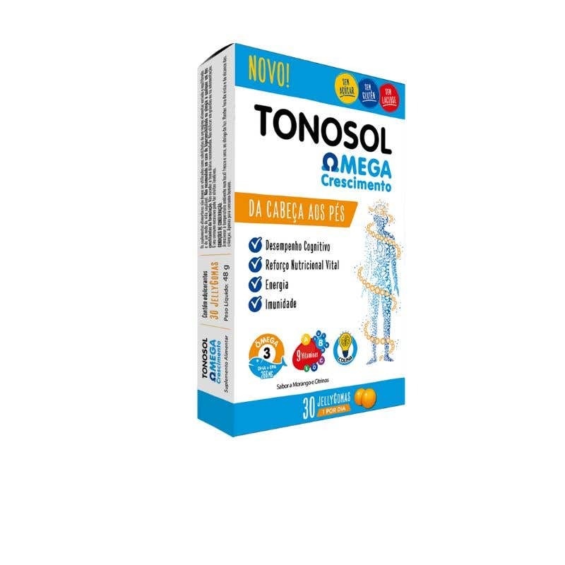 Imagem 0 de Tonosol OMEGA Crescimento Gomas 3A+ Morango e Citrinos