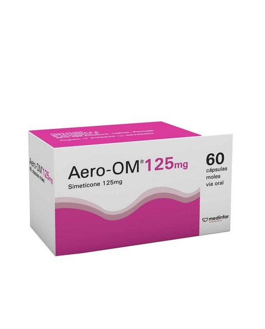 Imagem 0 de Aero-OM 125 mg - 60 Cápsulas moles