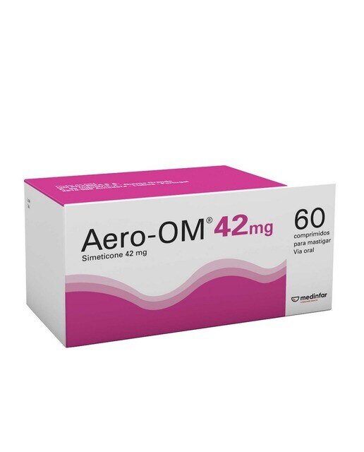 Imagem 0 de Aero-OM 42 mg - 60 Comprimidos Mastigáveis