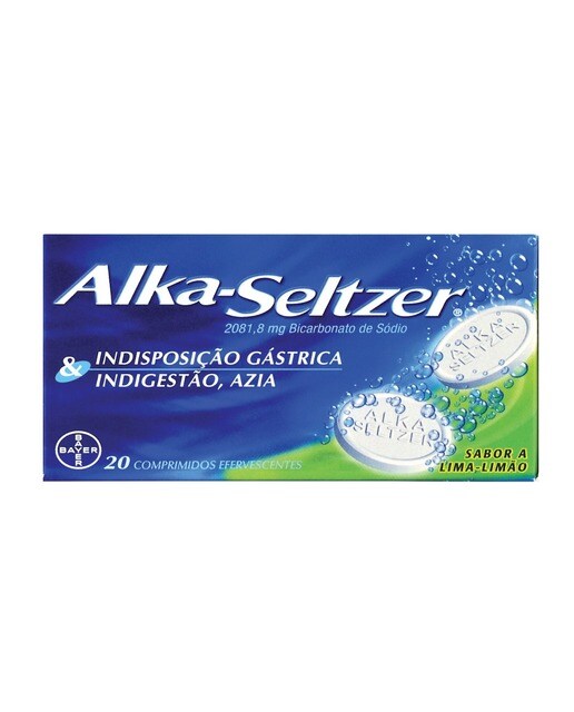 Imagem 0 de Alka Seltzer® - 20 Comprimidos Efervescentes