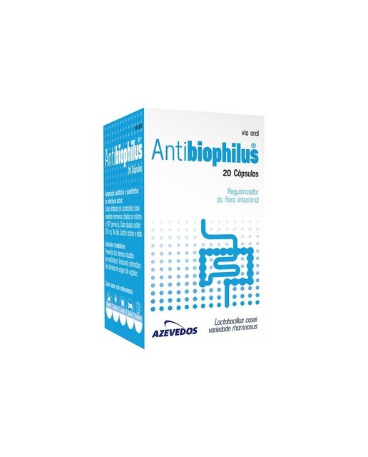 Imagem 0 de Antibiophilus 250 mg - 20 Cápsulas