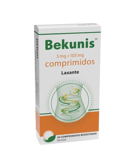Imagem 0 de Bekunis 5 mg + 105 mg - 20 Comprimidos Revestidos