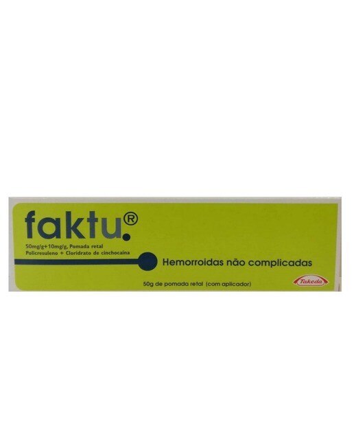 Imagem 0 de Faktu Pomada Retal - 50 g