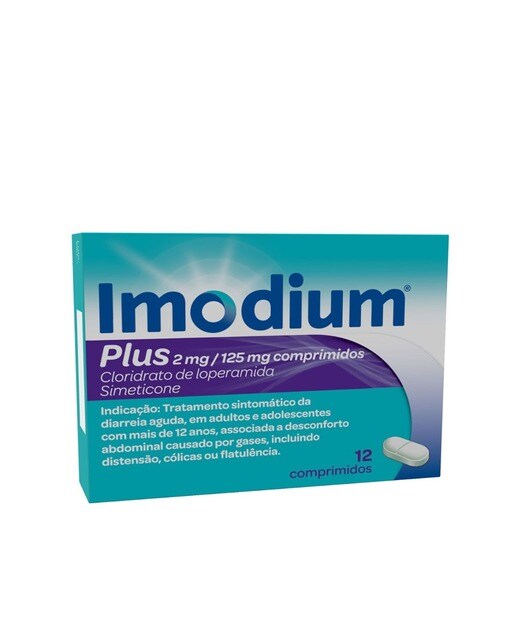 Imagem 0 de Imodium Plus - 12 Comprimidos