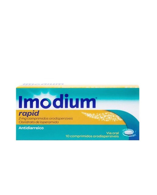 Imagem 0 de Imodium Rapid 2 mg - 10 Comprimidos  Orodispersíveis