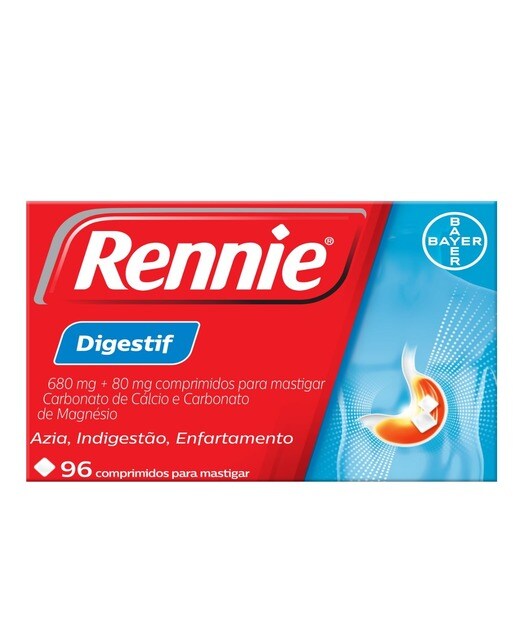 Imagem 0 de Rennie ® Digestif - 96 Comprimidos Mastigáveis