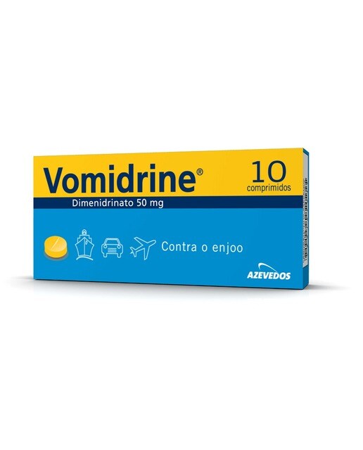 Imagem 0 de Vomidrine - 10 Comprimidos