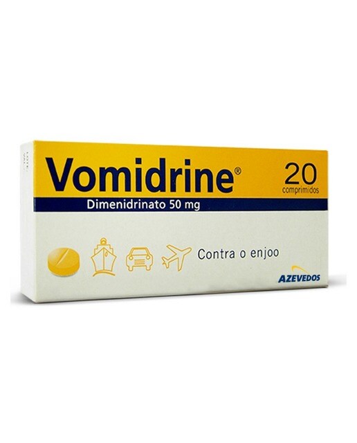 Imagem 0 de Vomidrine - 20 Comprimidos