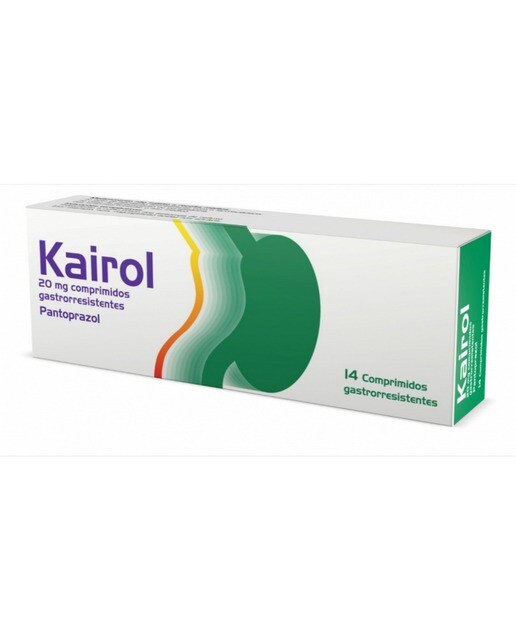 Imagem 0 de Kairol (Pantoprazol) 20 mg - 14 Comprimidos