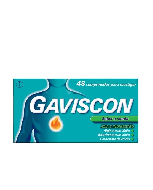 Gaviscon - 48 Comprimidos Mastigáveis 1